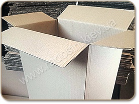 Картонні коробки, чотириклапанні коробки 385*240*580